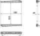 Radiator, engine cooling - CR818000P MAHLE - 0209.3021, 376733701, 390041N