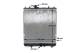 Radiator, engine cooling - CR836000S MAHLE - 09210556, 13182786, 350213979000