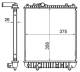 Radiator, engine cooling - CR837000S MAHLE - 09210556, 13182786, 350213979000