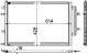 Radiator, engine cooling - CR868000P MAHLE - 3002383, 376737211, 482028N