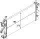 Radiator, engine cooling - CR880000P MAHLE - 0204.2035, 060021N, 1349207080