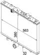Radiator, engine cooling - CR883000P MAHLE - 007M48, 0103.3081, 122076