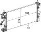 Radiator, engine cooling - CR887000P MAHLE - 0204.2037, 060021N, 1330S3