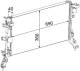 Radiator, engine cooling - CR896000P MAHLE - 105093, 123177/O, 180071N