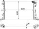 Radiator, engine cooling - CR897000P MAHLE - 023M88, 180068N, 21410-0001R