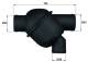 Thermostat, coolant - TH2387 MAHLE