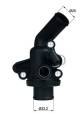 Thermostat, Kühlmittel - TI1187 MAHLE - 350070, 4006214, 598-87