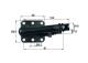 Thermostat, Ölkühlung - TO582 MAHLE - 17127507982, 17217559962, 7507982