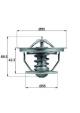 Thermostat, coolant - TX5779 MAHLE