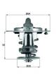 Thermostat, Kühlmittel - TX7285D MAHLE - 2550027000, 3306029, 670070