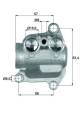 Thermostat, Ölkühlung - TO12100 MAHLE - 11427542267, 7542267