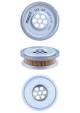 Hydraulikfilter, Lenkung - HX44 MAHLE - 0004661304, 0004661604, 0004662104