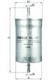 Kraftstofffilter - KL767 MAHLE - 3199400, 3R0127401, S1994B