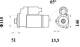 Starter - MS760 MAHLE - 0001241003, 1528597, 30130N