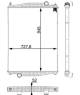 Radiator, engine cooling - CR925000P MAHLE - 02113507, 21621375, 280001N
