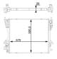 Radiator, engine cooling - CR1363000S MAHLE - 376764424, 59060, 66706