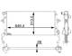 Radiator, engine cooling - CR1975000P MAHLE - 25310G4300, 376899141, 636728