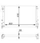 Radiator, engine cooling - CR2002000S MAHLE - 0000051934451, 01043176, 17002390