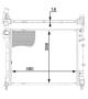 Radiator, engine cooling - CR2004000S MAHLE - 0000051892706, 17002403, 376900214