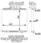 Radiator, engine cooling - CR2336000P MAHLE - 81061010057, 81061016521