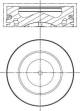 Piston - 028PI00121002 MAHLE - 87-432907-00
