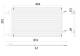 Condenser, air conditioning - AC901000P MAHLE - 152059N, 350339, 351010231
