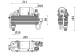 Kondensator, Klimaanlage - AC960000P MAHLE - 2670100, 64502670100, 64506842989