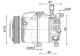 Compressor, air conditioning - ACP1459000P MAHLE - 351011-131, 977014P351, F500KPCDA