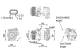Compressor, air conditioning - ACP1460000P MAHLE - 320137G, 351011-141, 511281