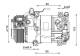 Compressor, air conditioning - ACP1462000P MAHLE - 351011-161, 97701B9560, CA500QADEA