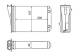 Heat Exchanger, interior heating - AH274000S MAHLE - 1608182480, 351512054, 715334