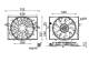 Fan, radiator - CFF336000S MAHLE - 05022017, 17427514181, 351034271