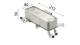Oil Cooler, automatic transmission - CLC237000P MAHLE - 4H0317021S