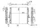 Radiator, engine cooling - CR1905000S MAHLE - 376790634, 53097, 64320A