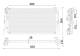 Radiator, engine cooling - CR2323000P MAHLE - 050114N, 104143, 17117643331