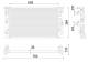 Radiator, engine cooling - CR2325000P MAHLE - 050116N, 17118474823, 376998021
