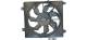 Fan, radiator - CFF260000P MAHLE - 253802B100, 351043201, HY7543