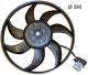 Fan, radiator - CFF379000S MAHLE - 13147274, 351150134, GA200847