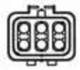 Fan, radiator - CFF385000S MAHLE - 1061257, 351150224, 47465