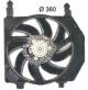 Fan, radiator - CFF388000S MAHLE - 05051686, 1010314, 351150264
