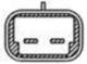Fan, radiator - CFF395000S MAHLE - 05052034, 1525893, 351150394
