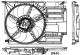 Fan, radiator - CFF405000P MAHLE - 17427617611, 351151-101, 47954