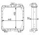 Radiator, engine cooling - CR101000S MAHLE - 05098910, 127955, 31R53004