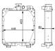 Radiator, engine cooling - CR108000S MAHLE - 127956, 31R53005, 376702804