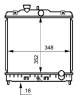 Radiator, engine cooling - CR194000S MAHLE - 0119.2001, 100003N, 19010P04G01