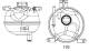 Ausgleichsbehälter, Kühlmittel - CRT8000S MAHLE - 1304603, 359001600420, 376702304