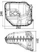Ausgleichsbehälter, Kühlmittel - CRT9000S MAHLE - 1114702700, 359001602830, 376702314