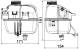 Expansion Tank, coolant - CRT87001S MAHLE - 17137823626, 3142230011, 376737224