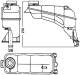 Expansion Tank, coolant - CRT117000S MAHLE - 0140500025, 02.40.123, 123006N