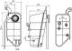 Ausgleichsbehälter, Kühlmittel - CRT118000S MAHLE - 0140500026, 02.40.120, 123008N